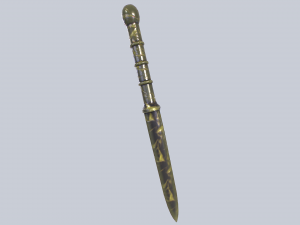Crystal blade 3D 模型