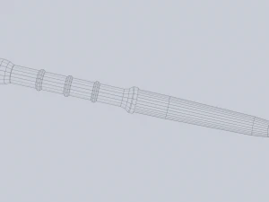 Kristallklinge 3D Modell