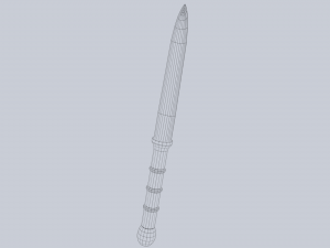 Crystal blade 3D 模型