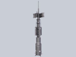 Scifi radar 3D-Modell