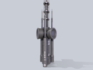 Scifi radar 3D Model