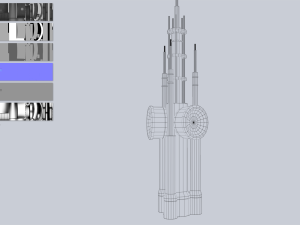 Scifi radar 3D Model