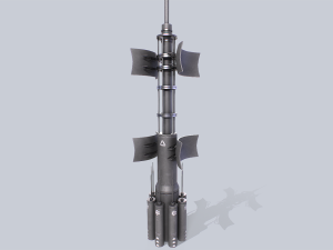 Scifi radar 3D Модель