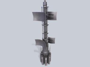 Scifi radar 3D Model