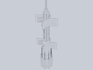 Scifi radar 3D Model