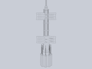 Scifi radar 3D Model