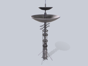 Scifi radar 3D Модель
