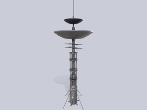 Radar Scifi Model 3D