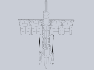 Scifi radar Modelo 3D