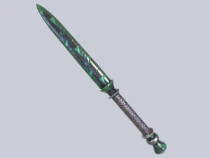 Crystal blade collection 3D Model