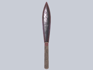 Obsidian blade 3D Model