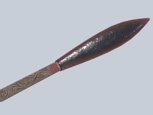Obsidian blade 3D Model