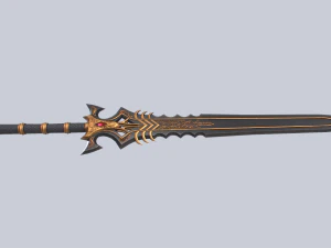 Fantasy sword 3D Model