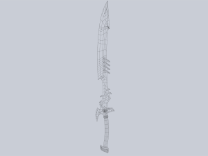 Fantasy sword 3D Модель
