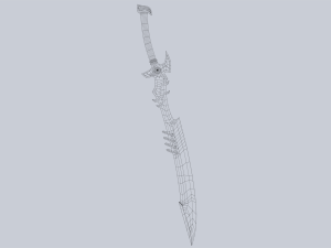 Fantasy sword 3D Модель