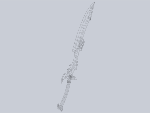 Fantasy sword 3D Модель