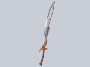 Fantasy sword 3D Модель