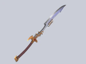 Espada de fantas&iacute;a Modelo 3D