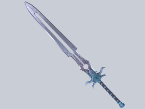 Fantasy sword 3D 모델