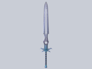 Fantasy sword Modèle 3D