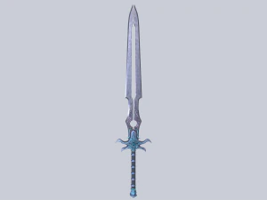 Fantasy sword 3D Model