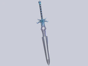 Fantasy sword 3D Model