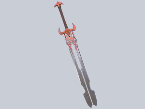 Fantasy sword 3D 모델