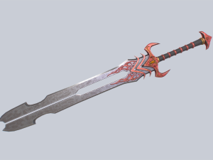 Fantasy sword 3D 모델