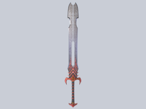 Fantasy sword 3D 모델