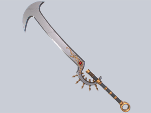 Fantasy sword 3D Model