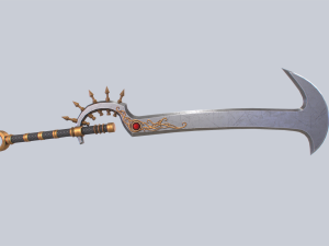Fantasy sword Modèle 3D