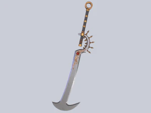 Fantasy sword 3D Model