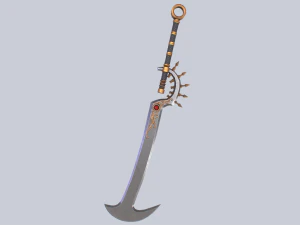 Fantasy sword 3D Model