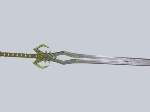 Fantasy sword 3D Модель