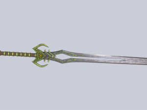 Fantasy sword 3D Model