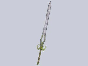 Fantasy sword 3D Model