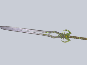Fantasy sword 3D Модель