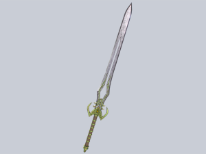 Fantasy sword 3D Модель