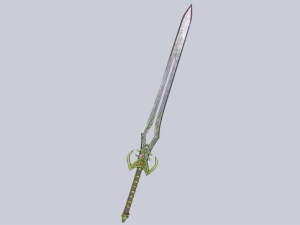 Fantasy sword 3D Model