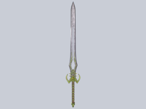 Fantasy sword 3D Модель