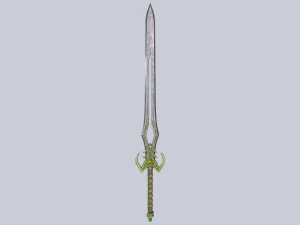 Fantasy sword 3D Model