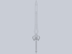 Fantasy sword 3D Модель