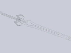 Fantasy sword 3D Model