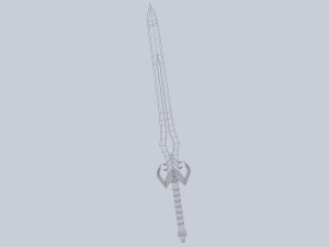 Fantasy sword 3D Модель