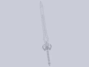 Fantasy sword 3D Model