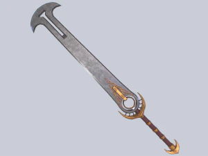 Miecz fantazji Model 3D