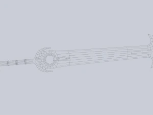 Fantasy sword 3D Model
