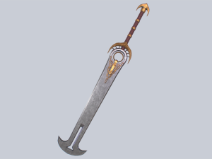 Fantasy sword 3D Model