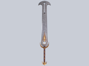 Fantasy sword 3D Model