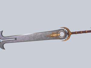 Fantasy sword 3D Model